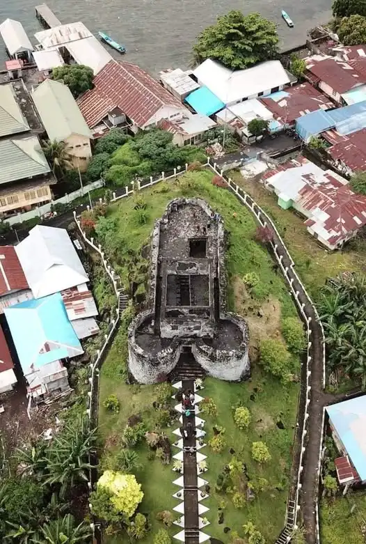 Foto: Facebook - ASEAN urbanist - Fort Tolukko von Oben