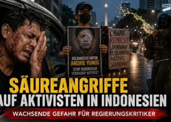 Säureangriffe Indonesien Aktivisten – Symbolbild für Gewalt gegen Regierungskritiker
