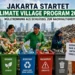 Climate Village Program Jakarta zeigt Mülltrennung und Recycling in Indonesiens Hauptstadt